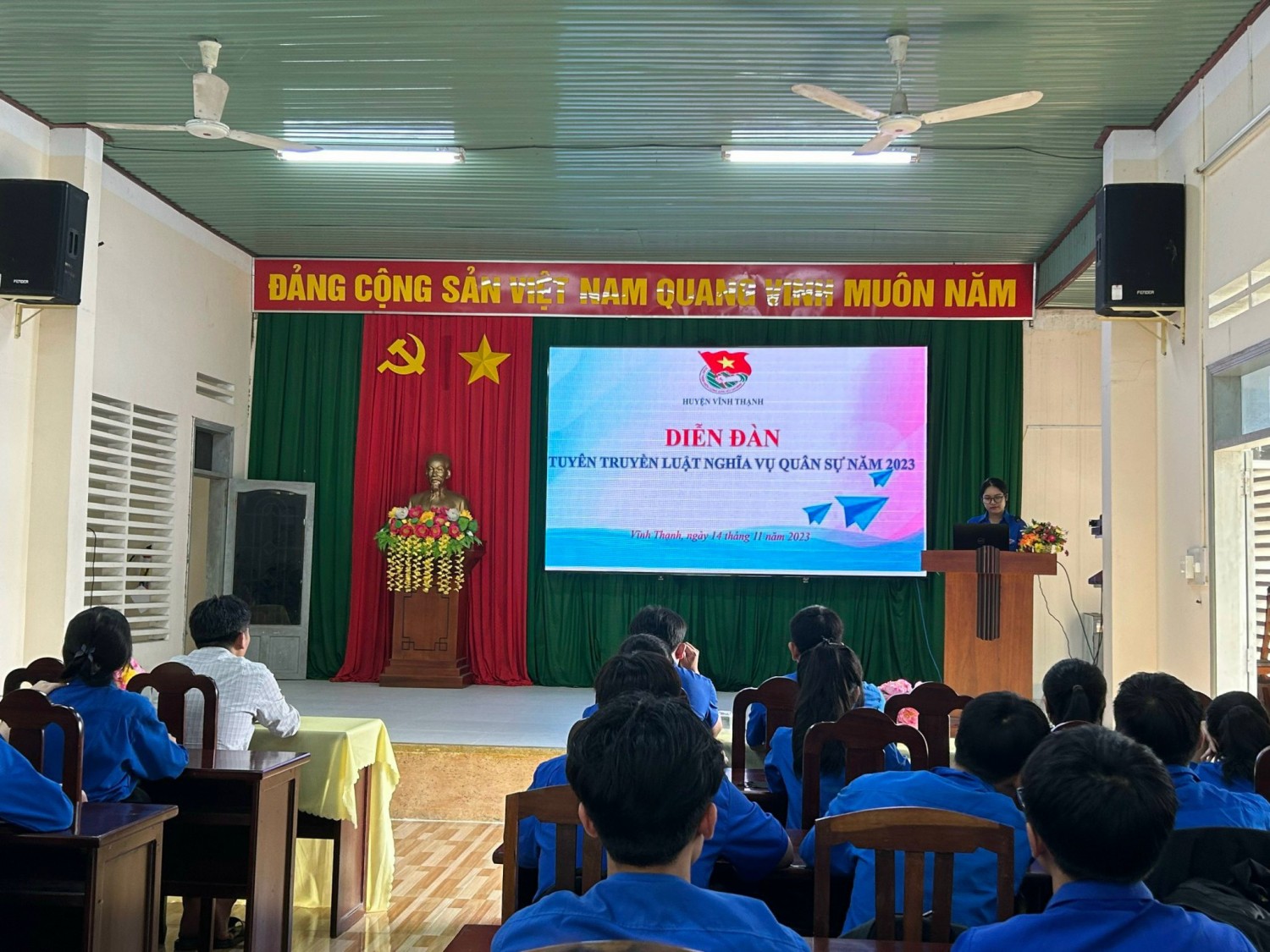 Huyện đoàn Vĩnh Thạnh Hướng ứng ngày pháp luật Việt Nam